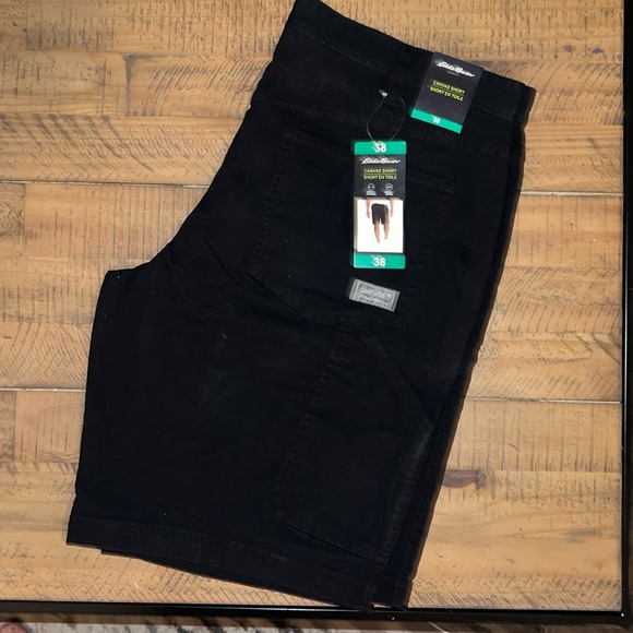 NWT Eddie Bauer Canvas Shorts - Size 38 - Picture 2 of 7